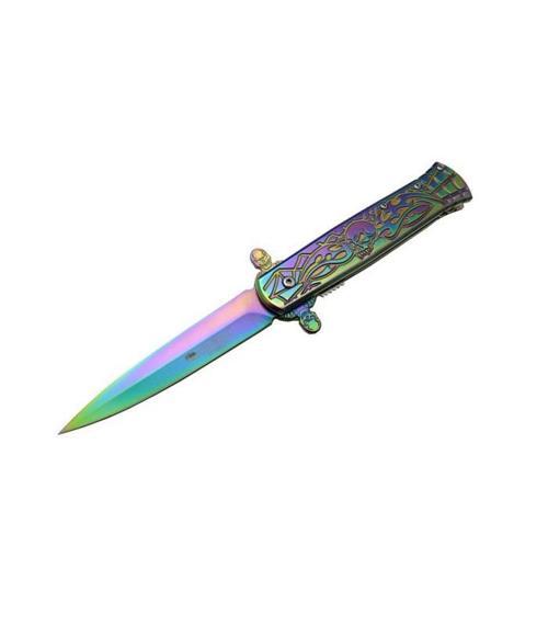 Skull Rainbow Çakı