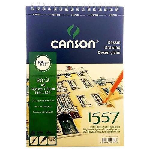 1557 Dessin Resim ve Eskiz Çizim Defteri 180 gr. A5 20 Sayfa