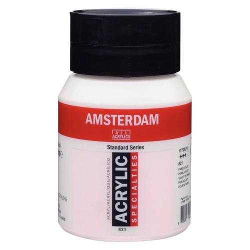 Amsterdam Akrilik Boya 500 ml. 821 Pearl Violet