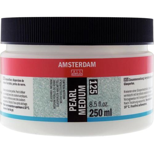 Amsterdam Pearl Medium 125 İnci Medyum 250 ml.