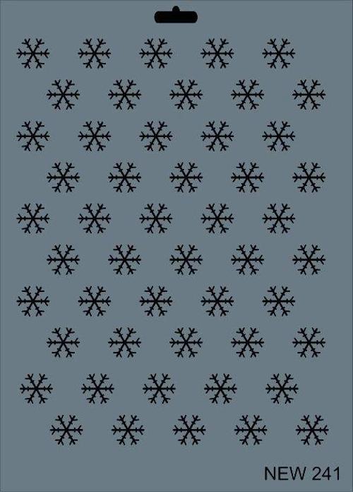 Stencil Boyama Şablonu 25x35 cm. NEW-241