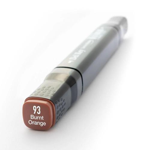 Çift Uçlu Çizim Marker Kalemi 93 Burnt Orange