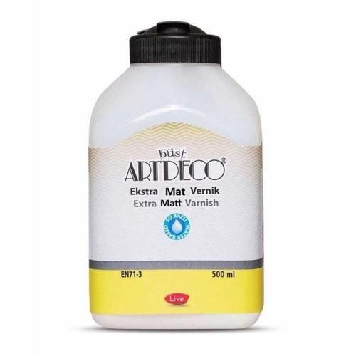 Su Bazlı Ekstra Mat Vernik 500 ml.