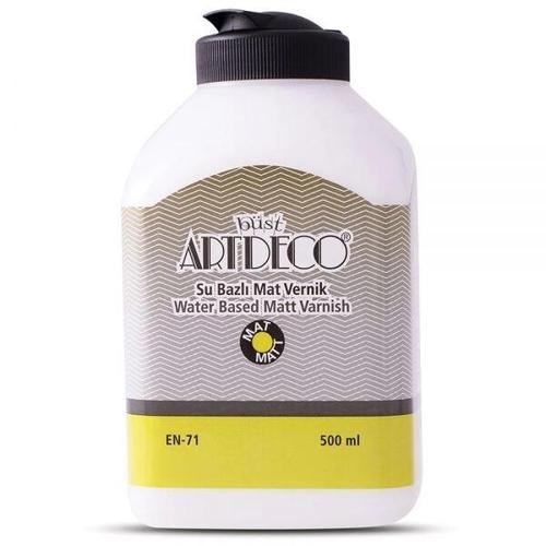 Su Bazlı Mat Vernik 500 ml.