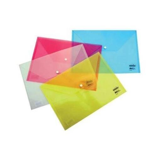 Çıtçıtlı Dosya A4 Şeffaf (3101)