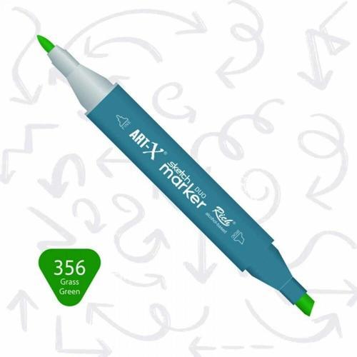 Sketch Marker Duo Çift Uçlu Marker Kalem 356 Grass Green
