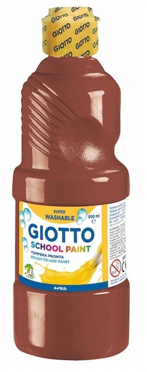 Tempera Guaj Boya 500 ml. KAHVERENGİ