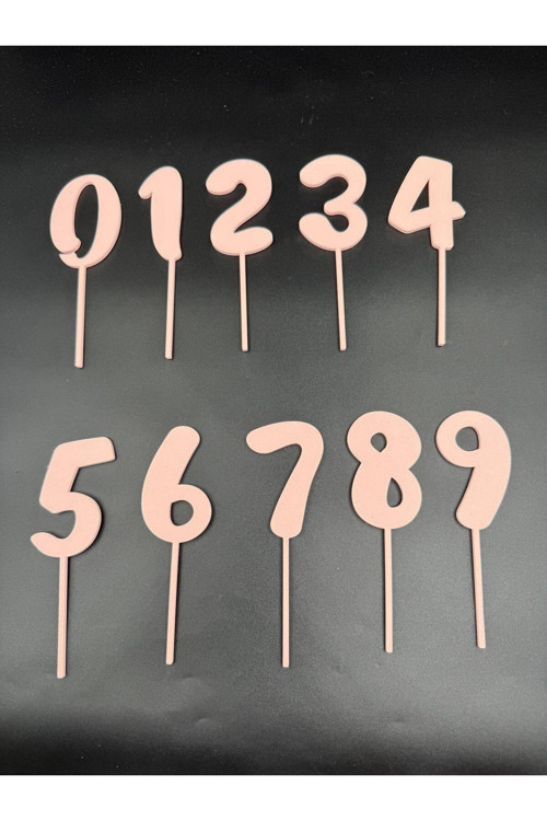 0-9 Yaş Pasta Süsü - Set