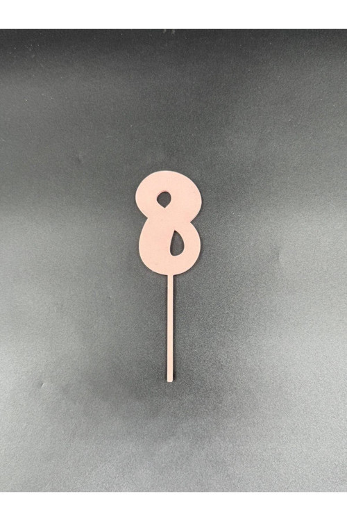 8 Yaş Pasta Süsü