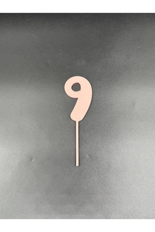 9 Yaş Pasta Süsü
