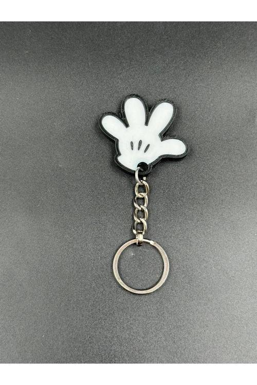 Mickey Mouse Eli (Hand) Sevimli Anahtarlık