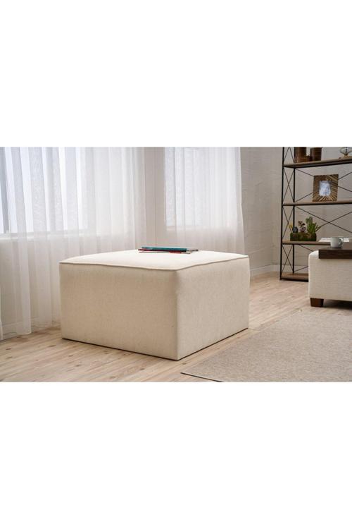 Kozan Puf Krem Gabbana 02