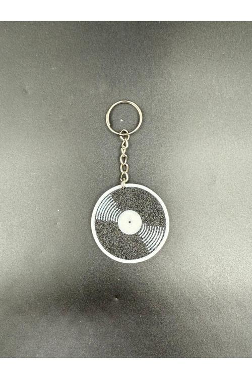 Vinil Plak Anahtarlık