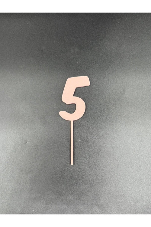 5 Yaş Pasta Süsü