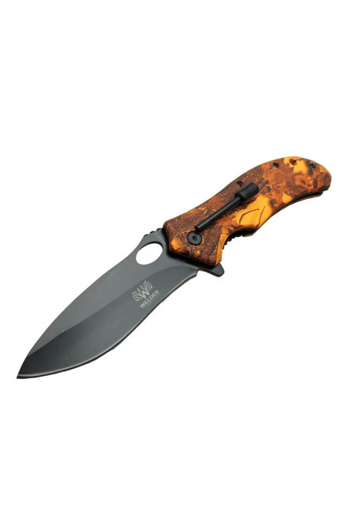 Wd-503-2 Kamp Çakısı 21 Cm - Magnezyum Çubuklu (Fire Ter), Plastik Sap - Lisinya