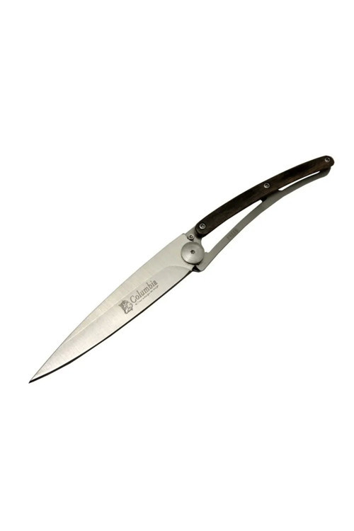 Ext 2990C Deejo Koyu Kahve Kamp Çakı 22,5Cm- Manuel, Kemerlikli, Ultra Hafif - Lisinya