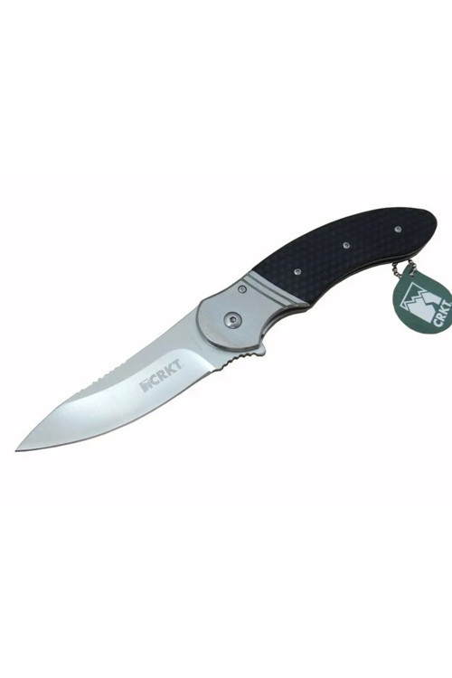 Hotenanny K 300 Kxp Kamp Çakı 23 Cm - Kaymaz Sap, Otomatik, Kılıflı - Lisinya