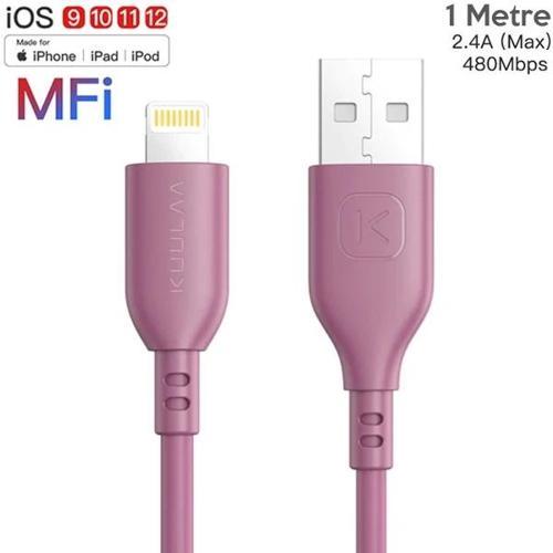 KUULAA 1M MFI Sertifikalı İPhone Usb Şarj  kablosu-(5775)