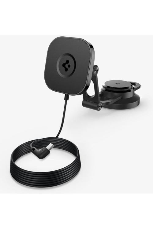 Magfit Tesla Ekranı Araç İçi Telefon Tutucu + Manyetik Kablosuz Şarj Cihazı Magsafe - Acp06860