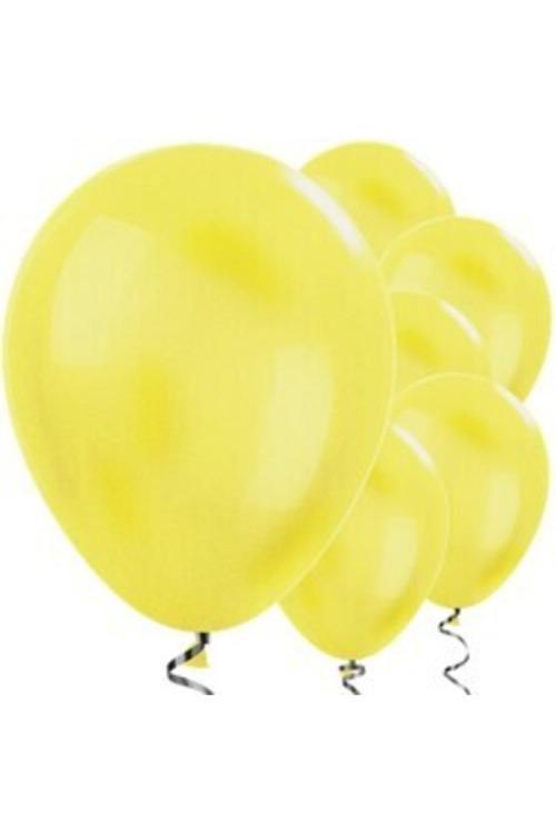 Sarı Renk 10 Lu Latex Balon