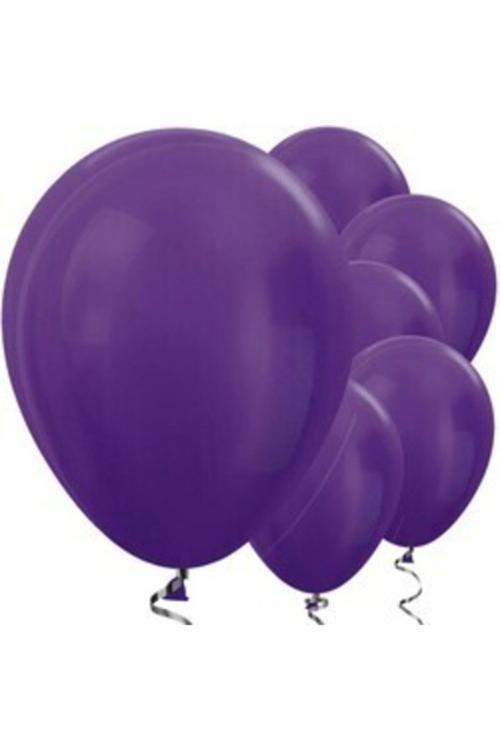 Mor Renk 10 Lu Latex Balon