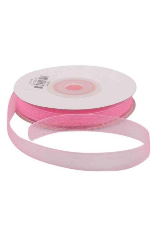 Bebek Pembe Organze Kurdela 1 Adet