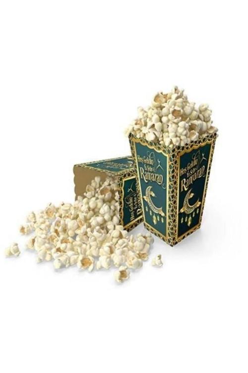 Hoş Geldin Ya Şehri Ramazan 8 Li Popcorn Mısır Kutusu