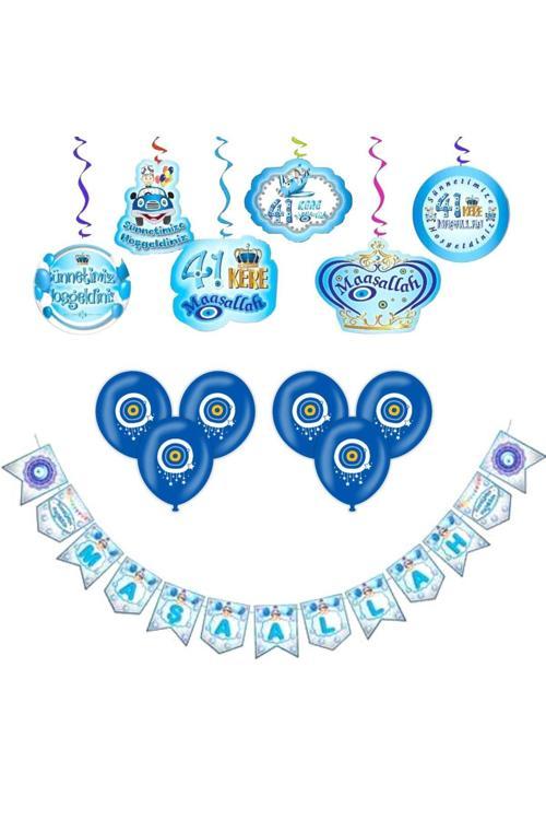 Sünnetimize Hoş Geldiniz Balonlu Set