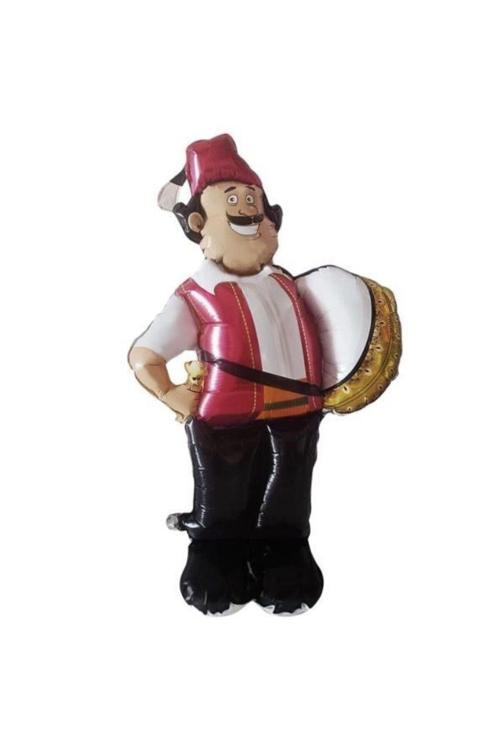 Ramazan Davulcusu Şekilli Ayaklı Folyo Balon 1 Adet