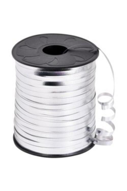 Metalik Gümüş Rafya