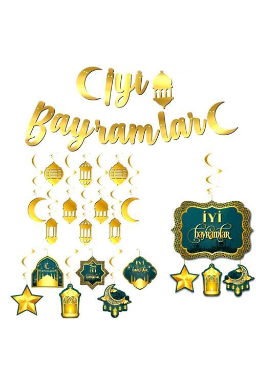 Iyi Bayramlar Asma Süs Set