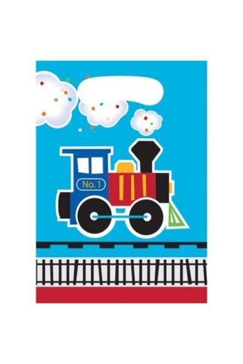 Trenlerim Teması Hediye Poşeti 8 Adet