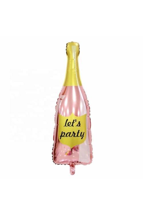 Yazı Yazıla Bilen Kalemli Şişe Folyo Balon