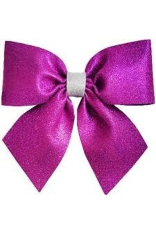 Mor Simli Fiyonk Evadan Dekor Süs 25x25 cm