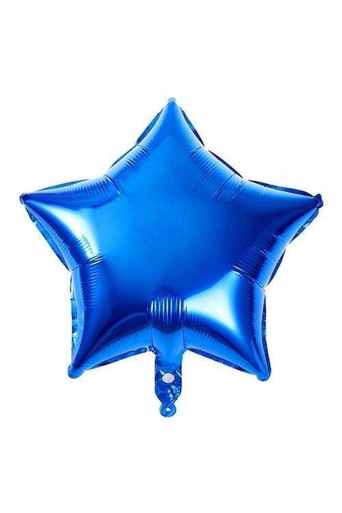 Mavi Yıldız Folyo Balon 1 Adet