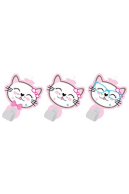 Kedicikler Partisi Düdük 6 Adet