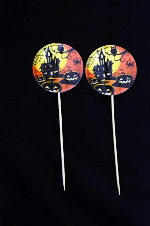 Hallowen Cadılar Bayramı 6 Lı Kürdan