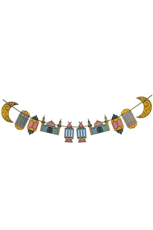 Hoş Geldin Ramazan Renkli Dekoratif Banner