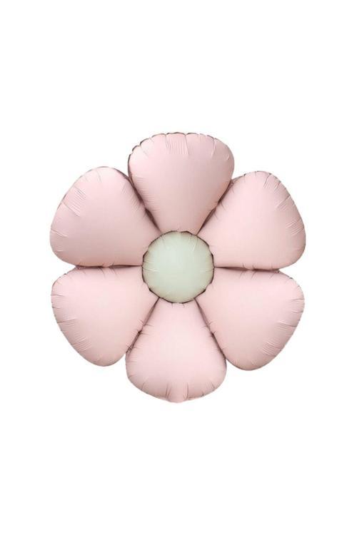 Retro Pembe Papatya Folyo Balon 1 Adet