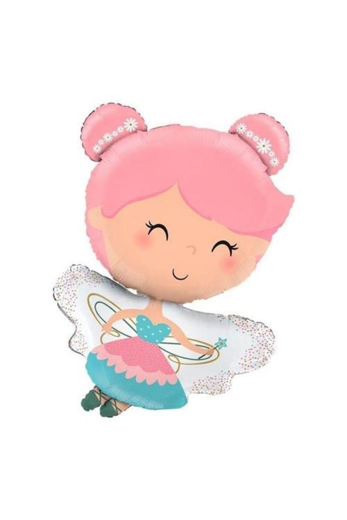 Kanatlı Peri Kızı Folyo Balon 1 Adet