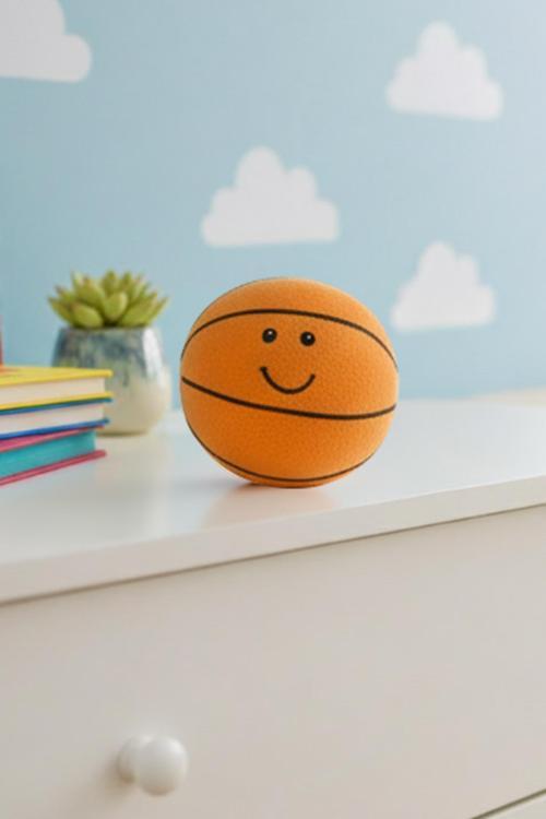 Peluş Basketbol Topu Oyuncak Yastık Dekoratif Spor Figürü Hediyelik Eşya