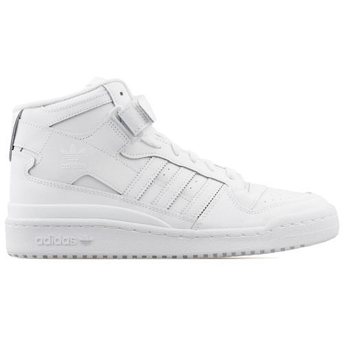 Orginals Forum Mid Leather Mid Sneaker Hakiki Deri Erkek Günlük Spor Ayakkabı Beyaz