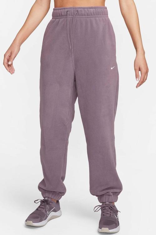 Therma-FIT One Women's Loose Fleece Pants Kadın Bol Kesim Yüksek Bel Eşofman Altı Mor