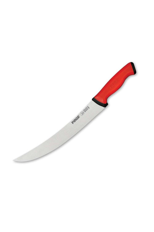 34621 Duo Kıvrık Nusret Tip Et Doğrama, Kesme, Dilimleme, Trimleme Bıçağı 21 Cm - Kaymaz Sap