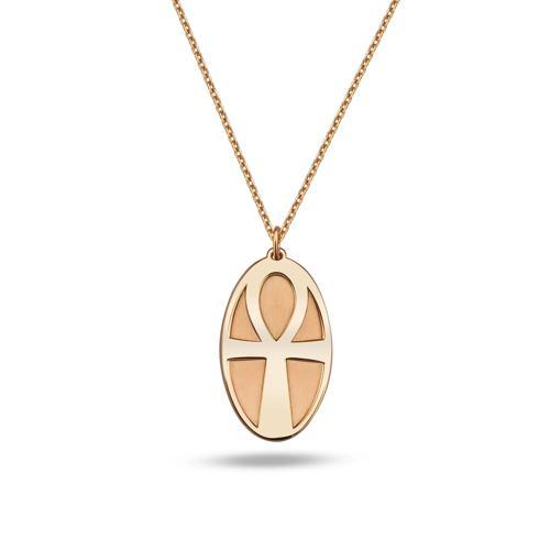 Ankh Gümüş Kolye