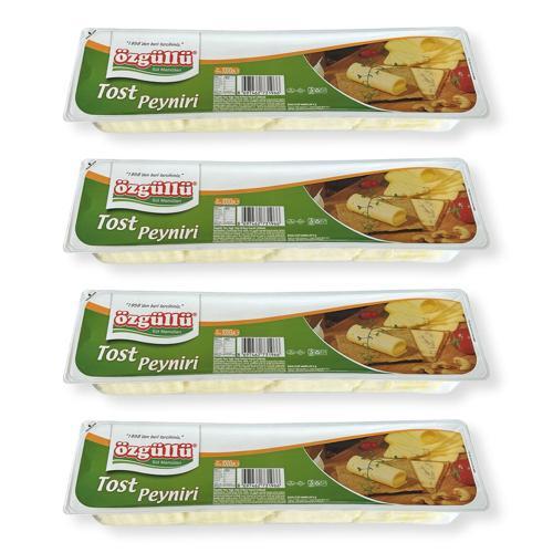 Dilimli Tost Peyniri 1 Kg x 4 Adet