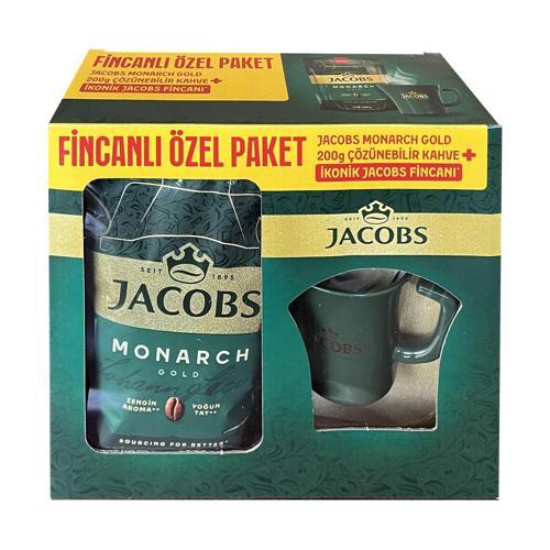 Monarch Gold 200 gr İkonik Jacobs Fincanlı Set