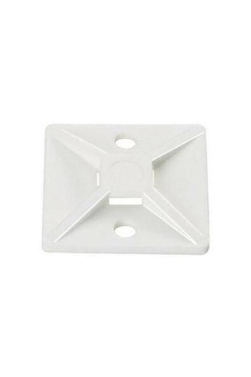 28X28 Beyaz Yapışkanlı Kroşe