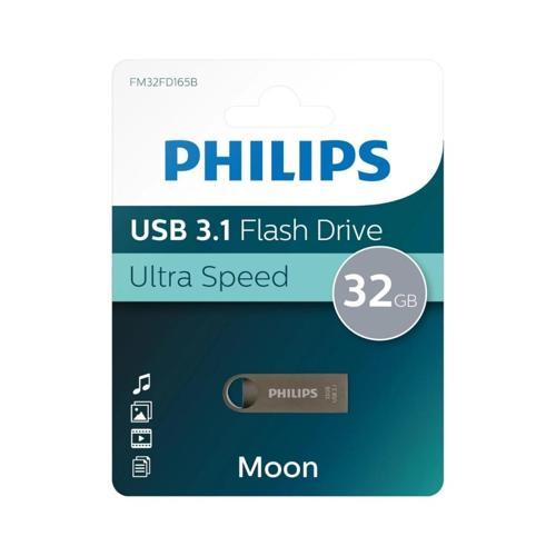 Phılıps Fm32fd165b, 32gb, Usb 3.1, Moon, Uzay Grisi, Flash Disk
