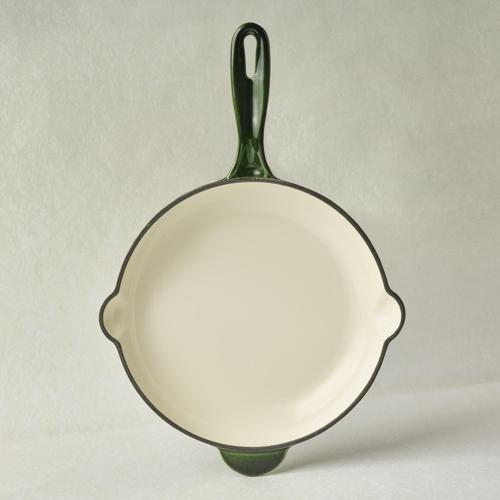 Heritage Demir Döküm Emayeli Tava Yeşil 26 cm